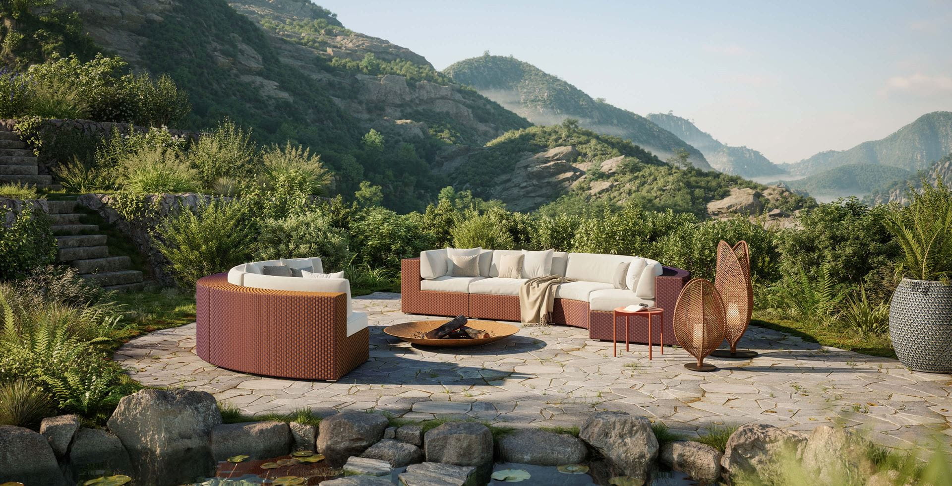 DEDON SCOORA Lantern by Hoffman & Kahleyess